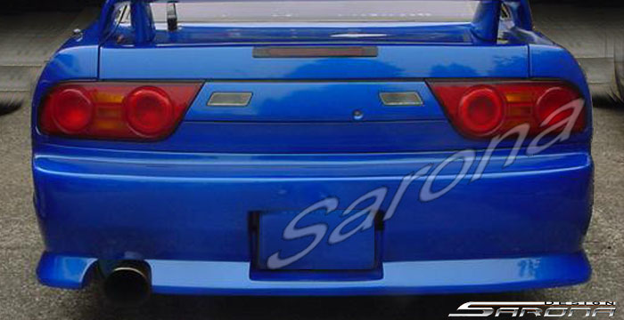 Custom Nissan 240SX  Coupe Rear Bumper (1989 - 1994) - $360.00 (Part #NS-012-RB)
